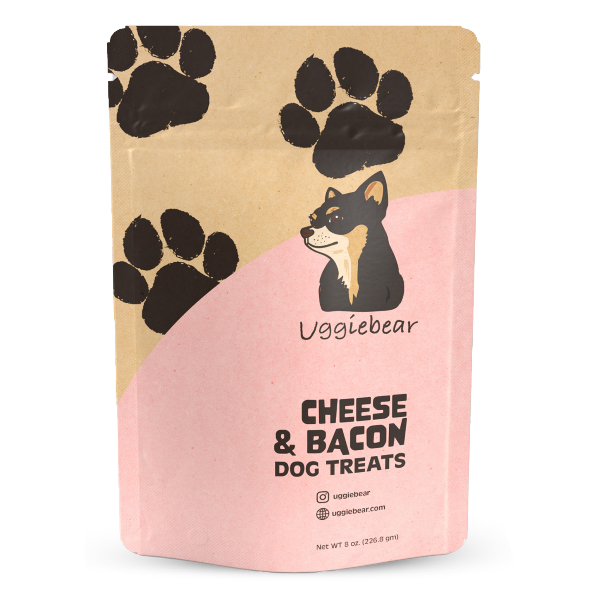 Cheese & Bacon Dog Treats - Crunchy