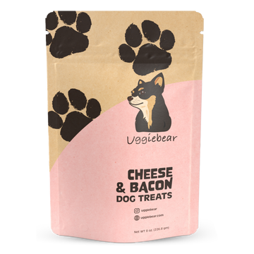 Cheese & Bacon Dog Treats - Crunchy